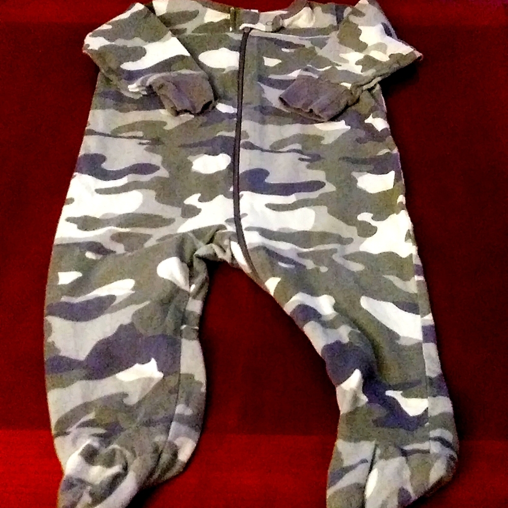 0 to 3mth Gerber Organic cotton soft and comfy infant printed sleepers